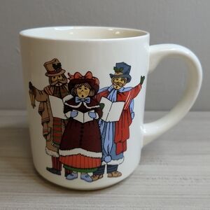 Festive Carolers Ceramic Mug